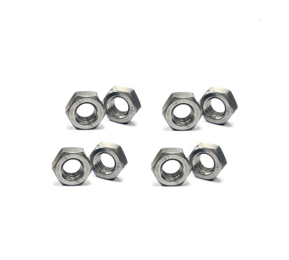 Set of 8 7/16"-20 UNF nuts for electric brakes