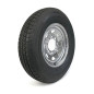 CASTLE ROCK 235/80R16 10 Ply Radial Tire on (8/6.5) Galvanized Rally Rim