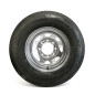 CASTLE ROCK 235/80R16 10 Ply Radial Tire on (8/6.5) Galvanized Rally Rim