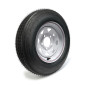 ROADGUIDER 5.30-12 6 Ply Tire on 5 holes White Rally Rim