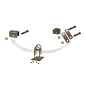 Complete suspension kit with 2" round U-bolt kit and spring seat