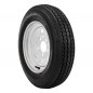 TOW RITE 205/75D15 6 Ply Tire on (5/4.5) White Rally Rim