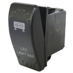 Bulldog Winch 20260 5-Point LED Rocker Switch with Splitters