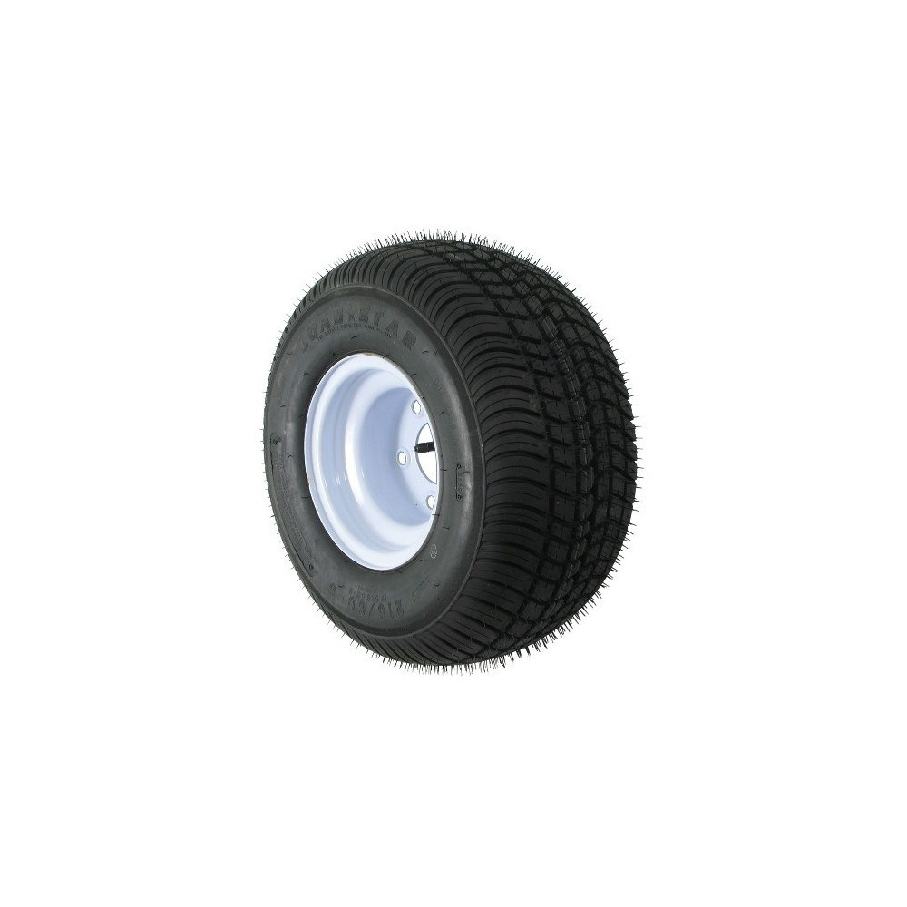 TOW RITE 215/60-8 (18.5 x 8.5-8) 6 Ply Tire on (5/4.5) White Rim