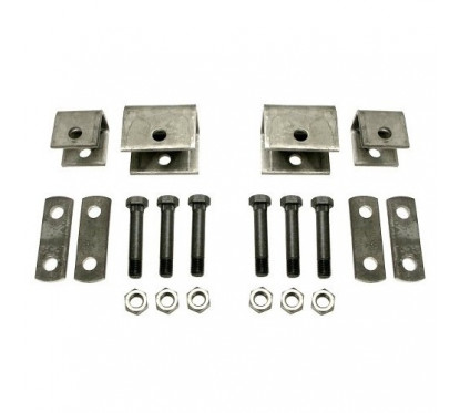 2000 to 7000 lb 1-3/4" simple suspension kit for 2-eyed springs
