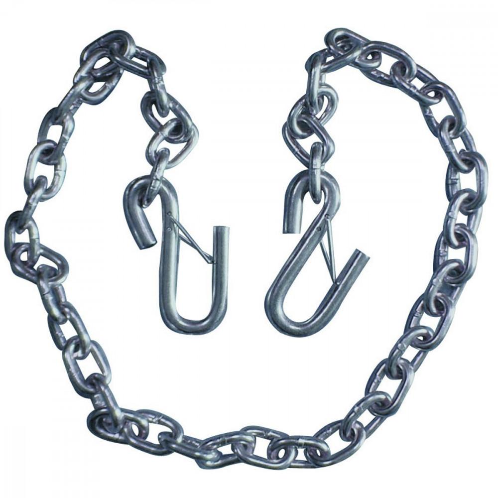 3500lb 1/4" x 48" Zinc Safety Chain