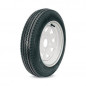 TOW RITE 5.30-12 6 Ply Tire on (5/4.5) White Rally Rim