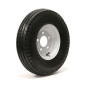 ROADGUIDER 5.70-8 6 Ply Tire on (5/4.5) White Rim