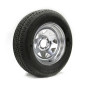 CASTLE ROCK 205/75R15 6 Ply Tire on 5 holes Galvanized Rally Rim