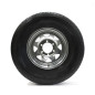 CASTLE ROCK 225/75R15 8 Ply Tire on 6 holes Galvanized Rally Rim