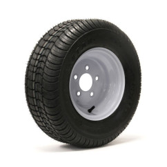 ROADGUIDER 205/65-10 (20.5 x 8.0-10) 6 Ply Tire on (5/4.5) White Rim