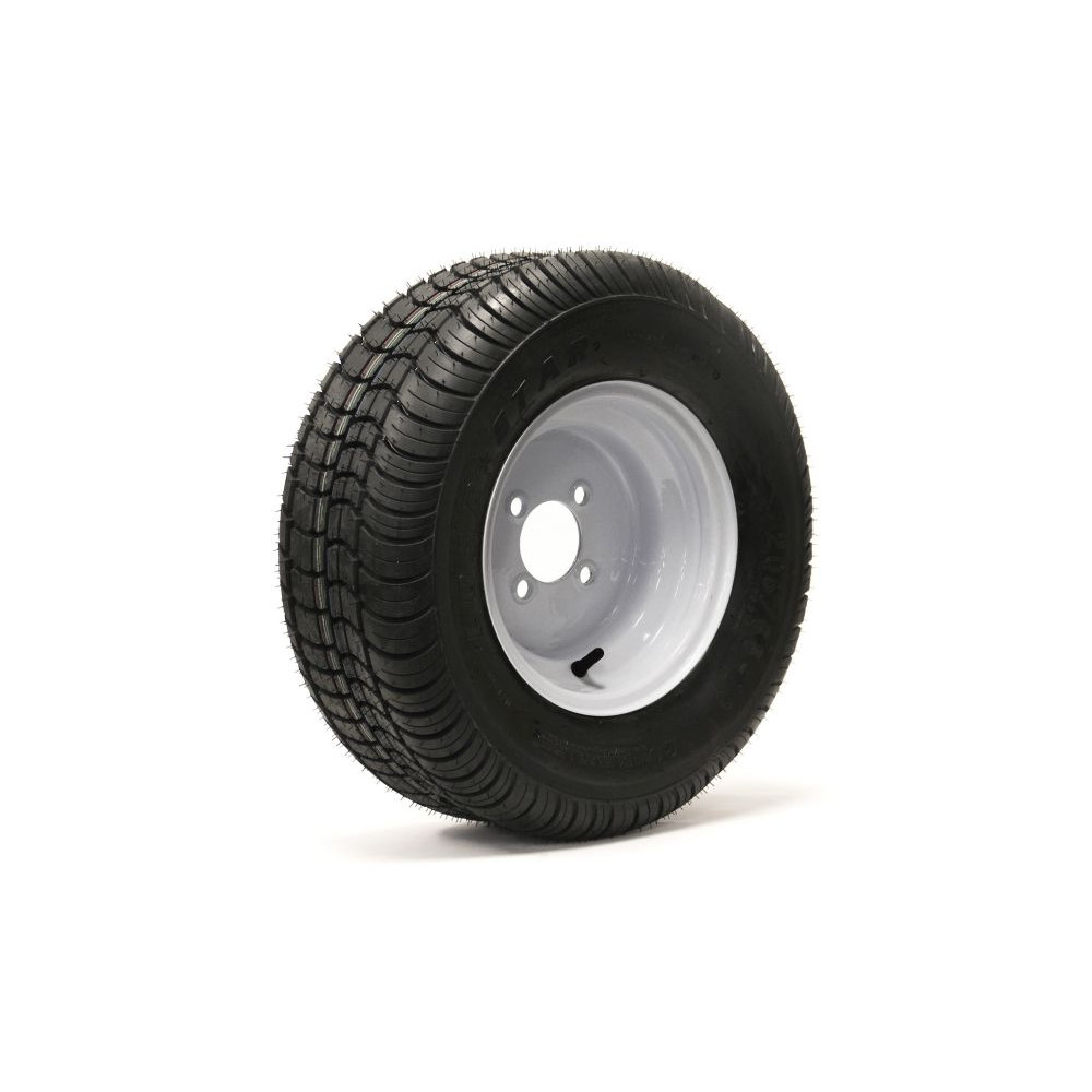 HAKUBA 205/65-10 (20.5 x 8.0-10) 6 Ply Tire on 4 holes White Rim