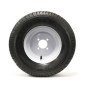 HAKUBA 205/65-10 (20.5 x 8.0-10) 6 Ply Tire on (4/4.0) White Rim