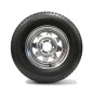ROADGUIDER 205/75D14 6 Ply Tire on (5/4.5) Galvanized Rally Rim
