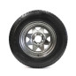 ROADGUIDER 205/75D15 6 Ply Tire on 5 holes Galvanized Rally Rim