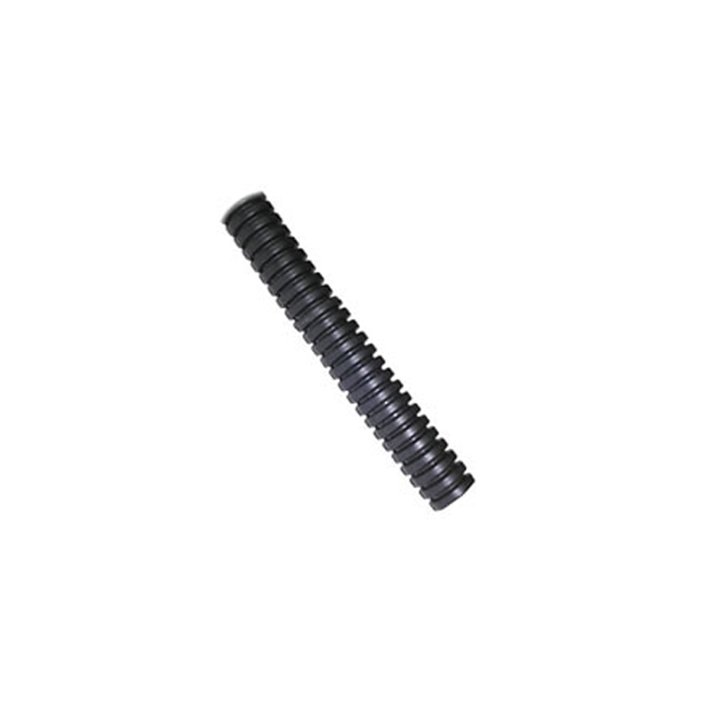 Tube flexible fendu 1/4" noir Loom pour fils électriques (100')